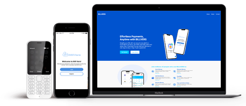 BillVers Laptop Mockup